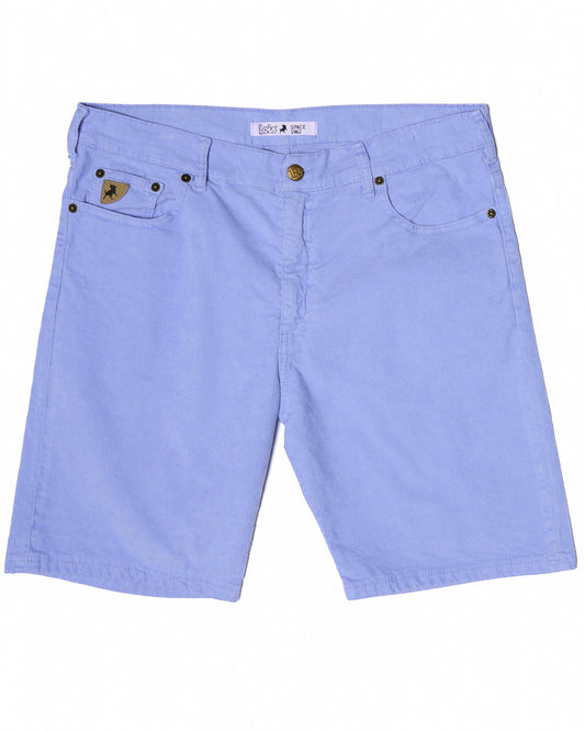 Lois Lois Pepe Needle Cord Shorts Blue Heather