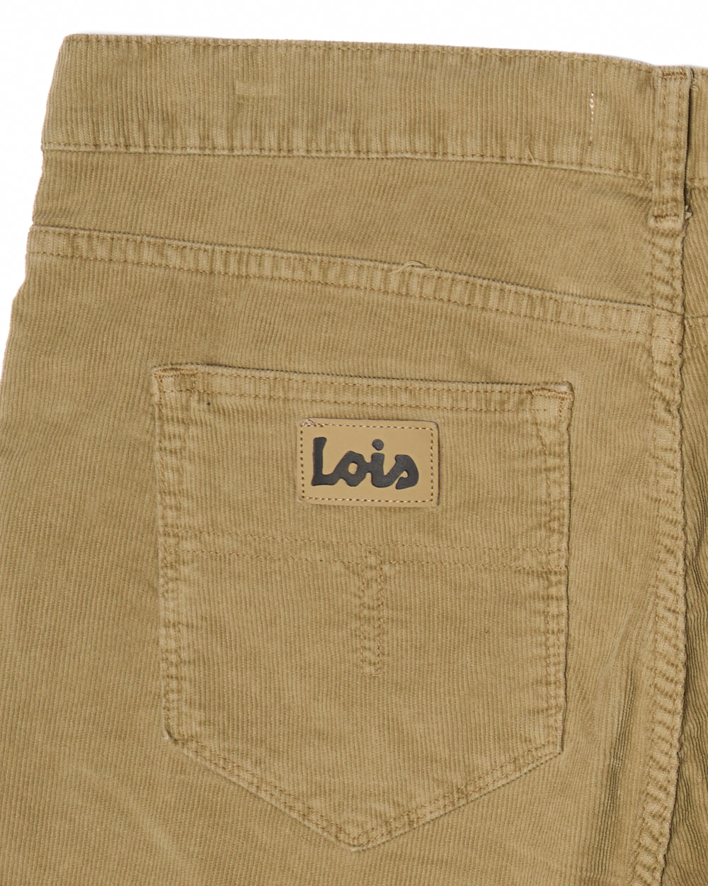 Lois Pepe Needle Cord Shorts Dark Sand