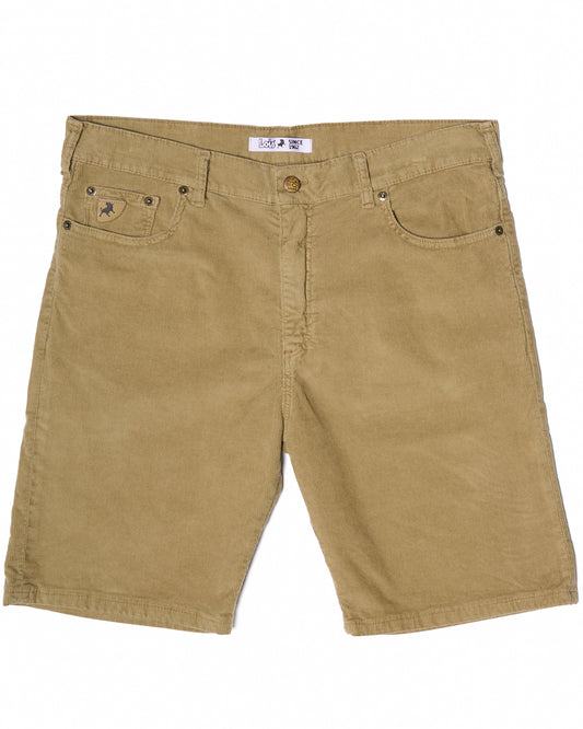 Lois Lois Pepe Needle Cord Shorts Dark Sand