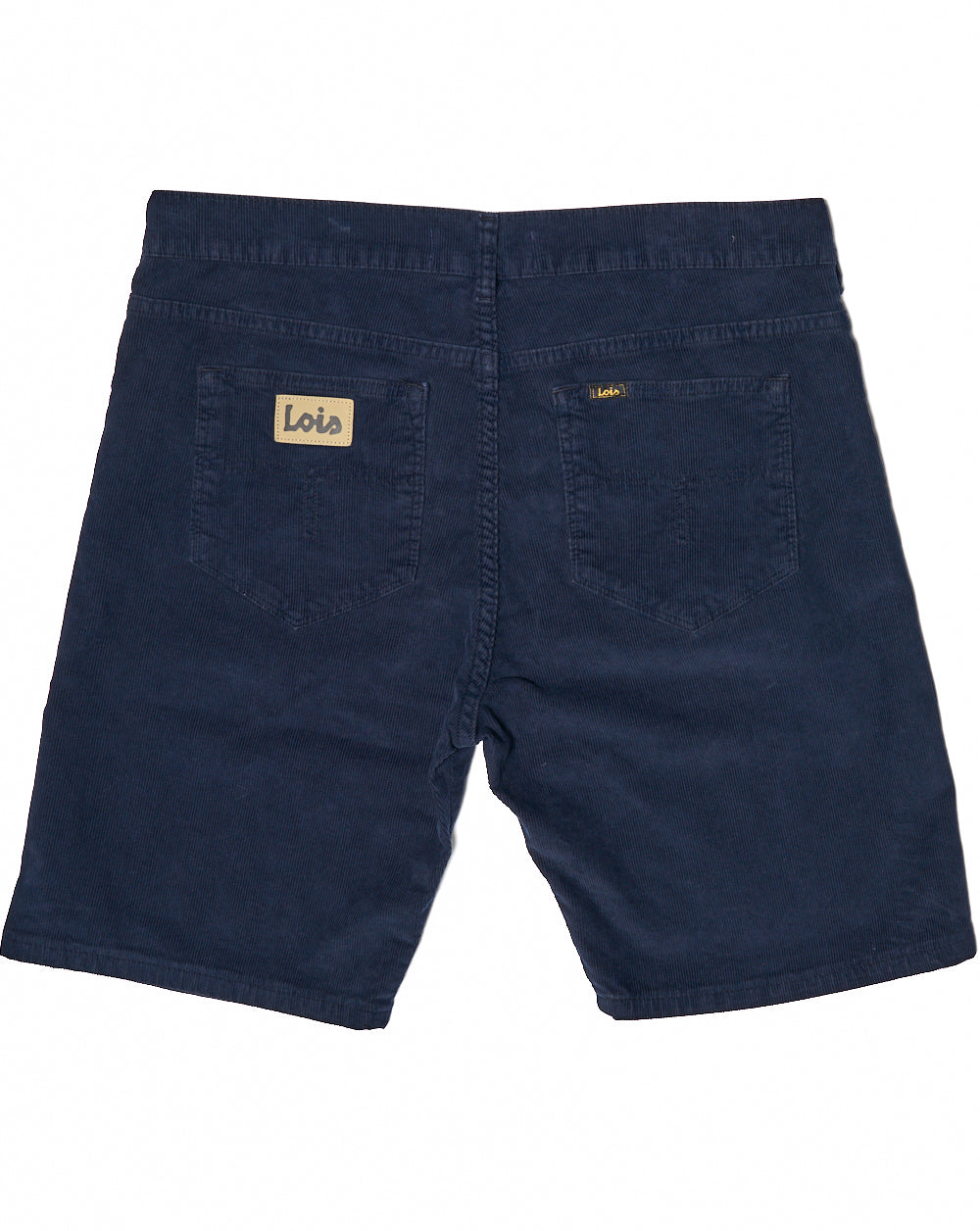Lois Pepe Needle Cord Shorts Navy