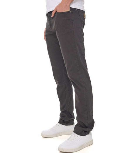 Lois Terrace Cotton 5 Pocket Jeans Mid Grey
