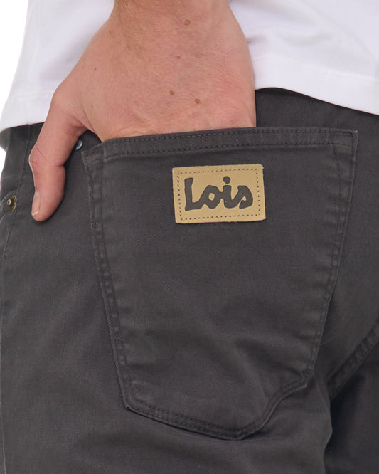 Lois Lois Terrace Cotton 5 Pocket Jeans Mid Grey