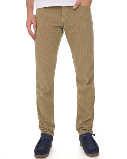 Lois Terrace Jumbo Cords Dark Sand