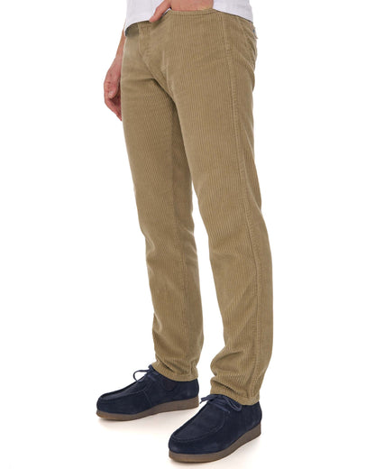 Lois Terrace Jumbo Cords Dark Sand