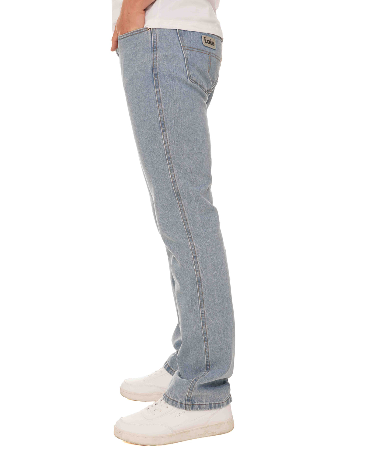 Lois Terrace Regular Taper Jeans Jackson Wash Out