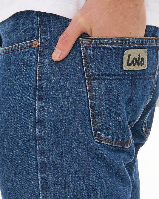 Lois Lois Terrace Regular Taper Jeans Stone Darkness Jackson