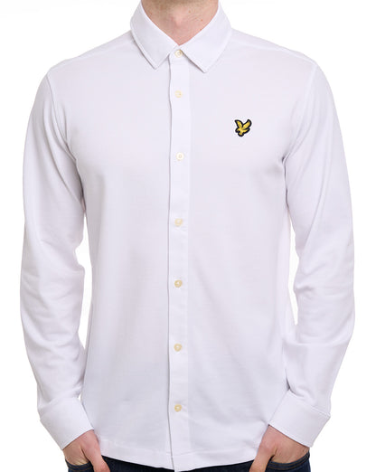 Lyle & Scott Piqué-Trikot, weiß