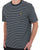 Lyle And Scott Pique Breton T Shirt Dark Navy/White
