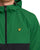 Lyle & Scott Colour Block Hooded Jacket Clover Green/Black