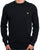 Lyle & Scott Baumwollpullover mit Rundhalsausschnitt, Jet Black