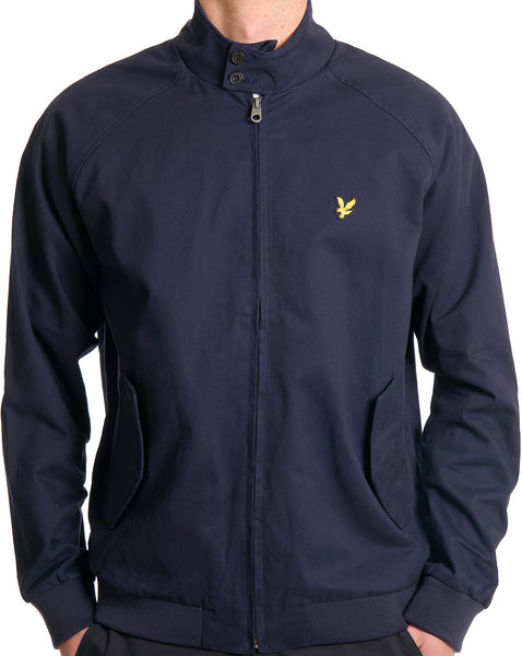 Lyle & Scott Cotton Harrington Jacket Dark Navy