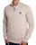Lyle & Scott Cotton Merino 1/4 Zip Jumper Stone