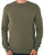 Lyle & Scott Cotton Merino Crew Jumper Khaki Ash
