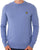 Lyle & Scott Cotton Merino Crew Jumper Power Blue