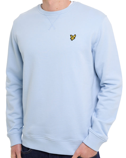 Lyle And Scott Lyle & Scott Sweatshirt mit Rundhalsausschnitt, Opalblau
