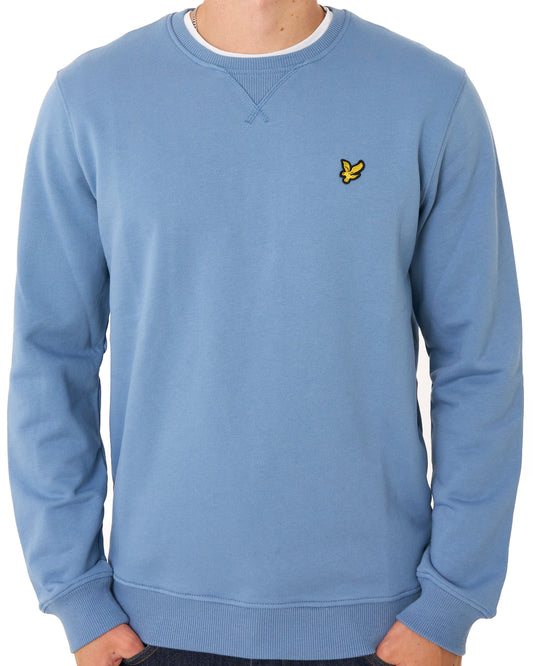 Lyle And Scott Lyle & Scott Crew Neck Sweatshirt Power Blue