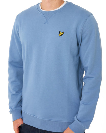 Lyle & Scott Crew Neck Sweatshirt Power Blue
