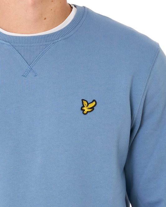 Lyle And Scott Lyle & Scott Crew Neck Sweatshirt Power Blue
