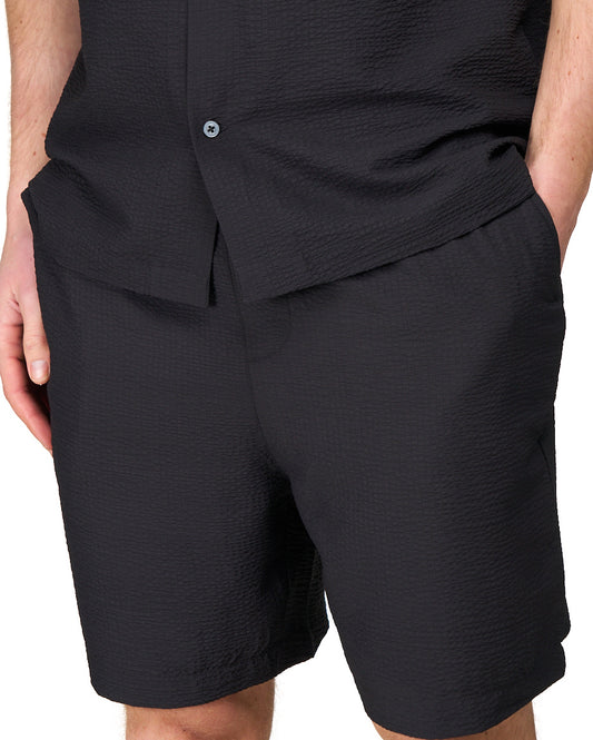 Lyle And Scott Lyle & Scott Crinkle Resort Short Jet Black