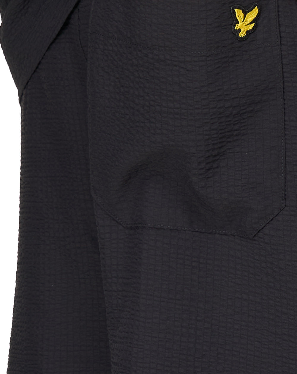 Lyle & Scott Crinkle Resort Short Jet Black