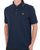 Lyle & Scott Poloshirt mit feinen Farbtupfern, Dunkelblau
