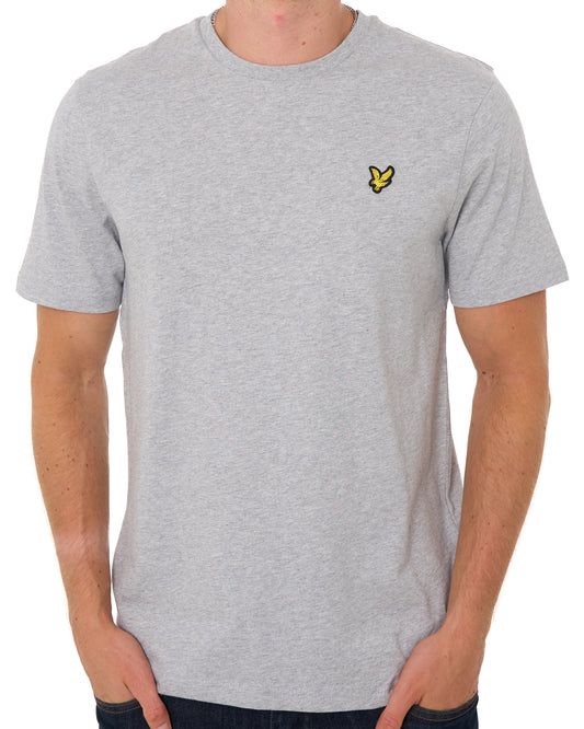Lyle And Scott Lyle & Scott T Shirt Light Grey Marl