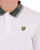 Lyle & Scott Poloshirt mit Tartankragen, Weiß