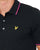 Lyle & Scott Tipped Polo Shirt Jet Black