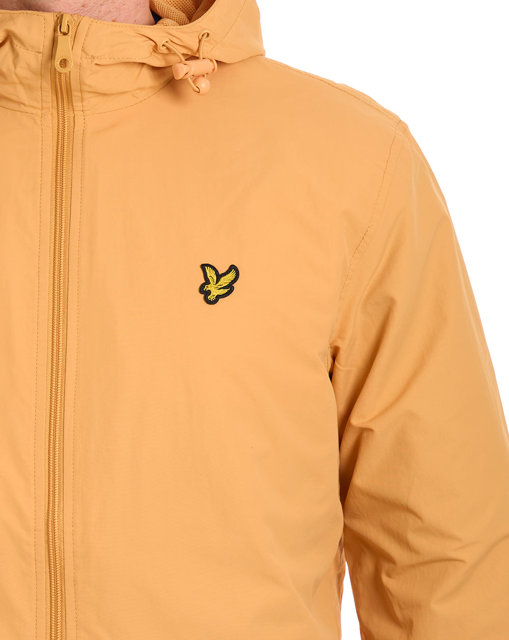Lyle & Scott Kapuzenjacke mit Reißverschluss, Hellorange