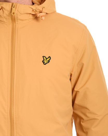 Lyle & Scott Kapuzenjacke mit Reißverschluss, Hellorange