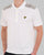Lyle & Scott Polohemd mit Karomuster, Weiß