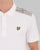 Lyle & Scott Polohemd mit Karomuster, Weiß