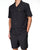 Lyle & Scott Crinkle Resort SS Shirt Jet Black