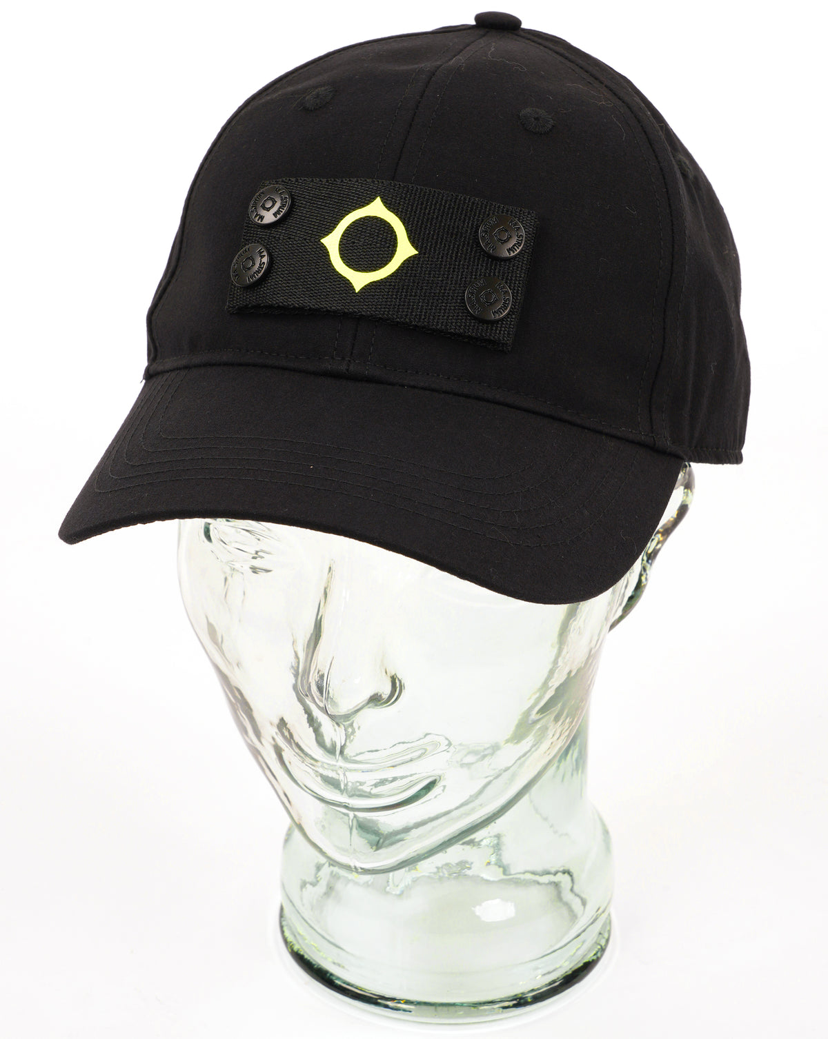 MA.STRUM Badge Baseball Cap Black