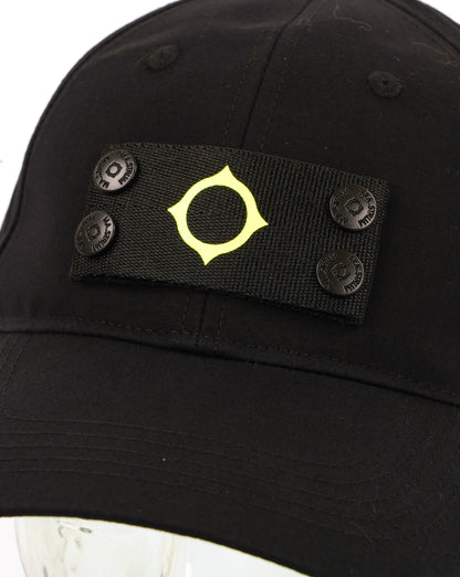 MA.STRUM Badge Baseball Cap Black