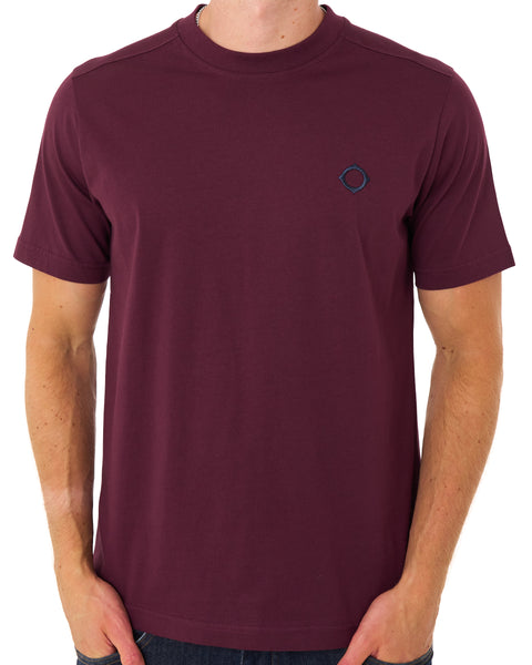 MA.STRUM Icon T Shirt Wine