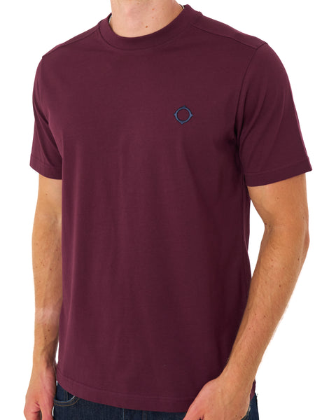 MA.STRUM Icon T Shirt Wine