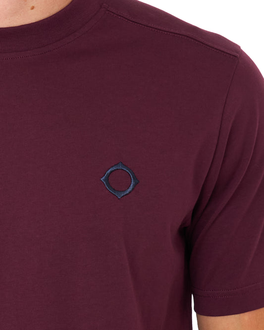 Ma.Strum MA.STRUM Icon T Shirt Wine