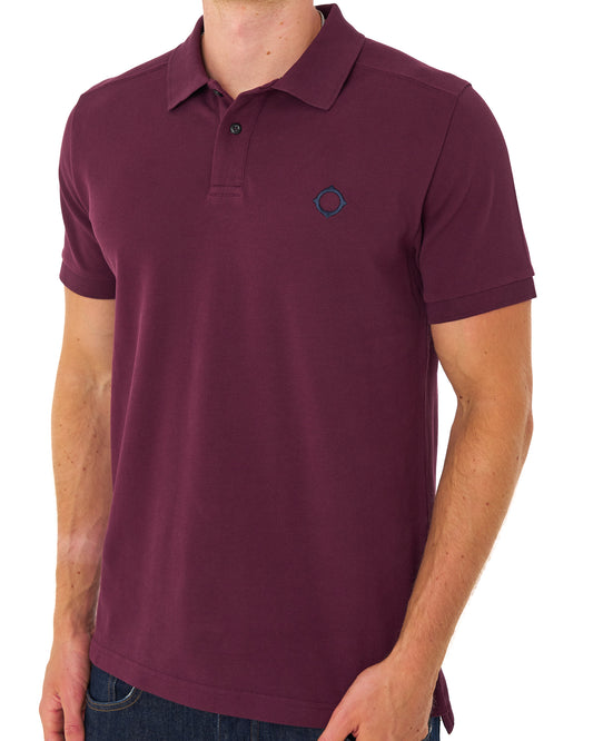 Ma.Strum MA.STRUM Pique Polo Wine