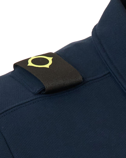 MA.STRUM Spread Collar Sweatshirt Ink Navy