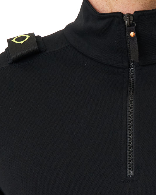 Ma.Strum MA.STRUM Training 1/4 Zip Sweatshirt Black