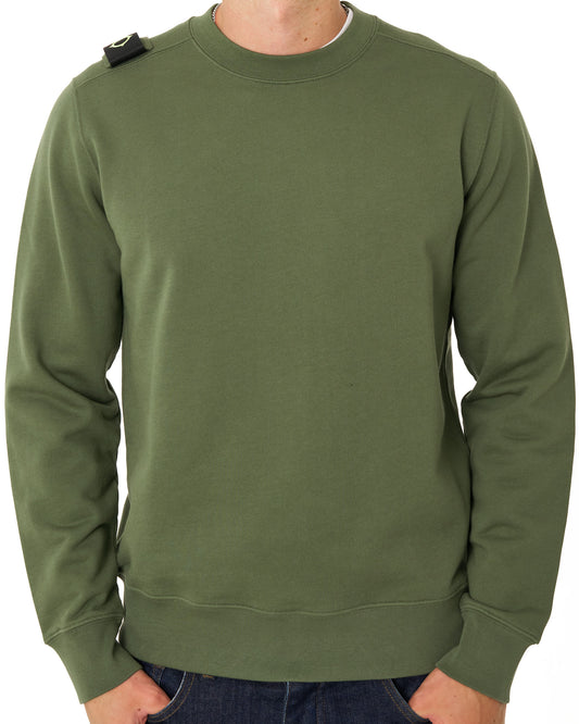 Ma.Strum MA.STRUM Training Crew Sweatshirt Bronze Green