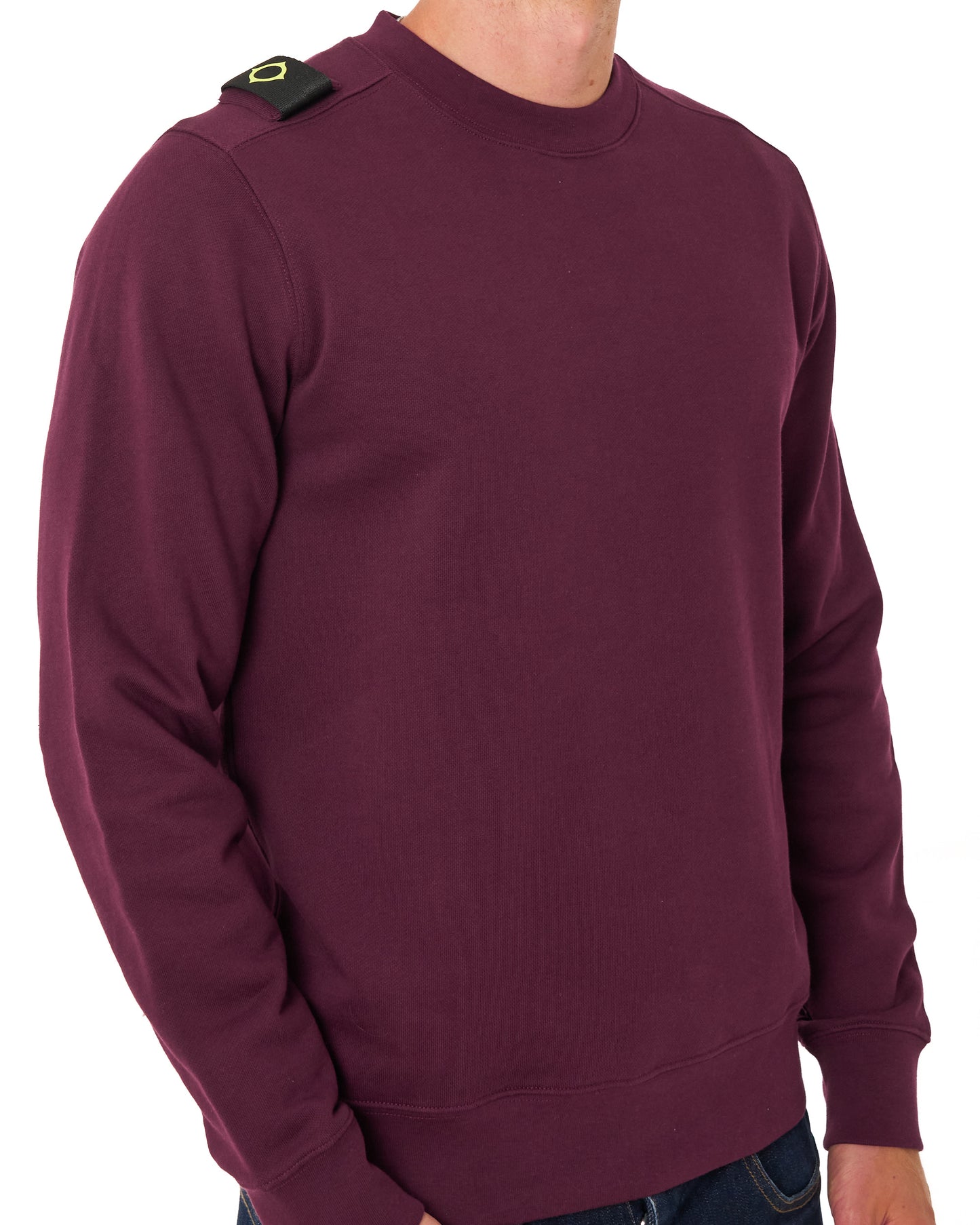 MA.STRUM Training Crew Sweatshirt Wine
