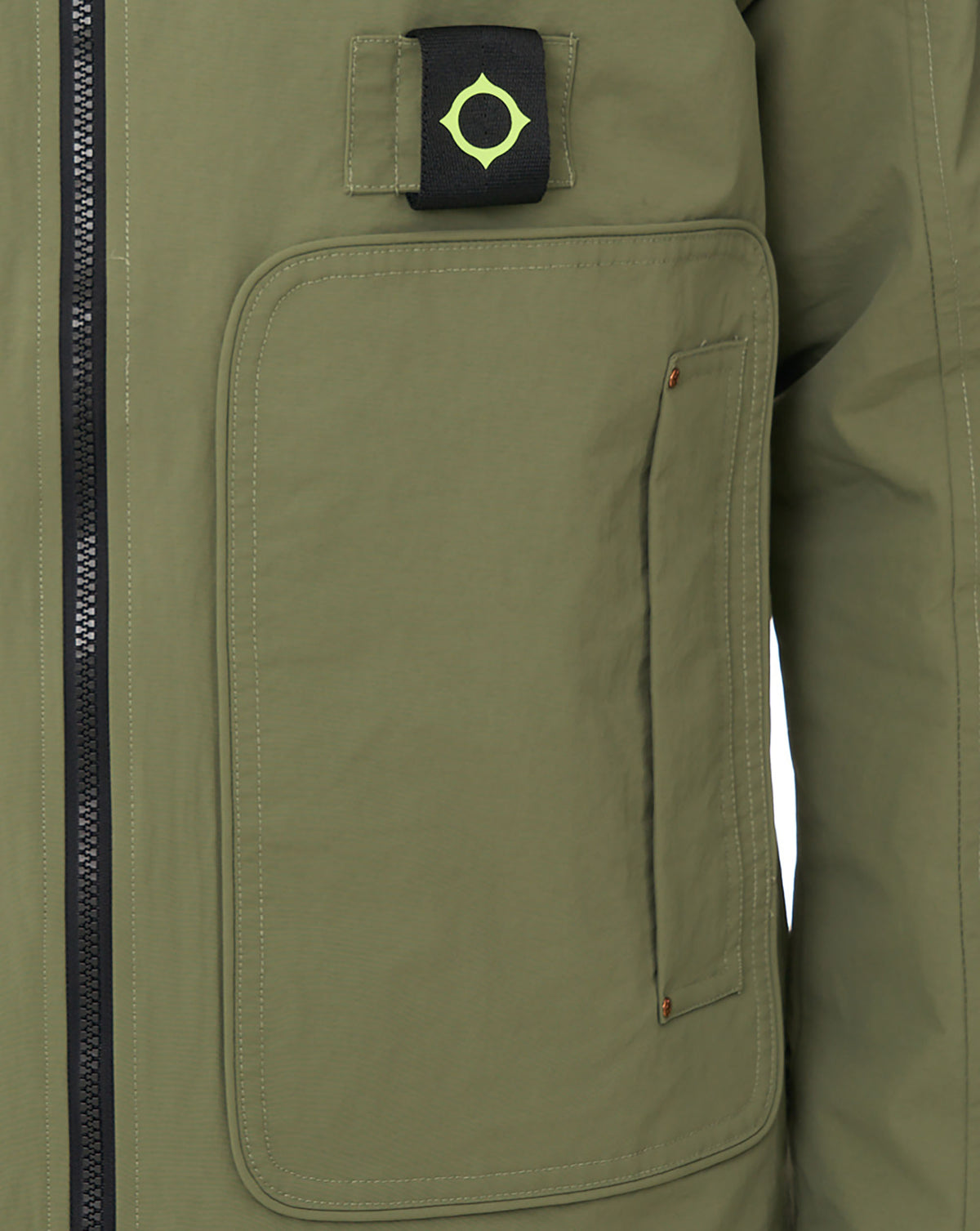 MA.STRUM Velum Runner Jacket Bronze Green