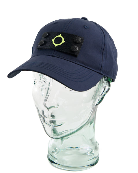MA.STRUM Badge Baseball Cap Ink Navy