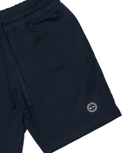 Marshall Artist Delta Print Logo Shorts Navy