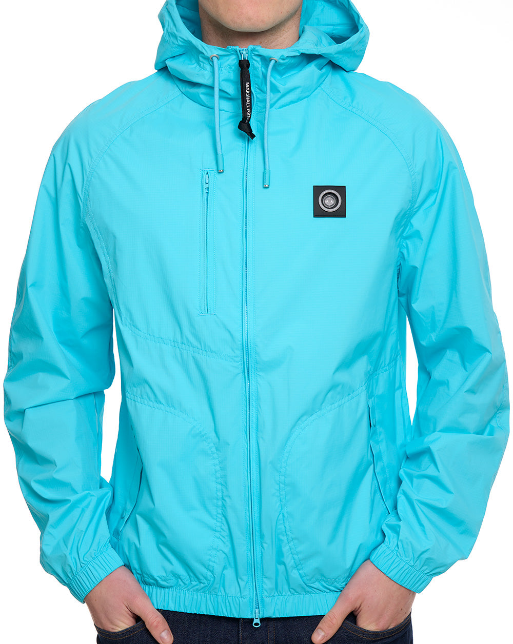 Marshall Artist Fairfax Kapuzenjacke Cyan