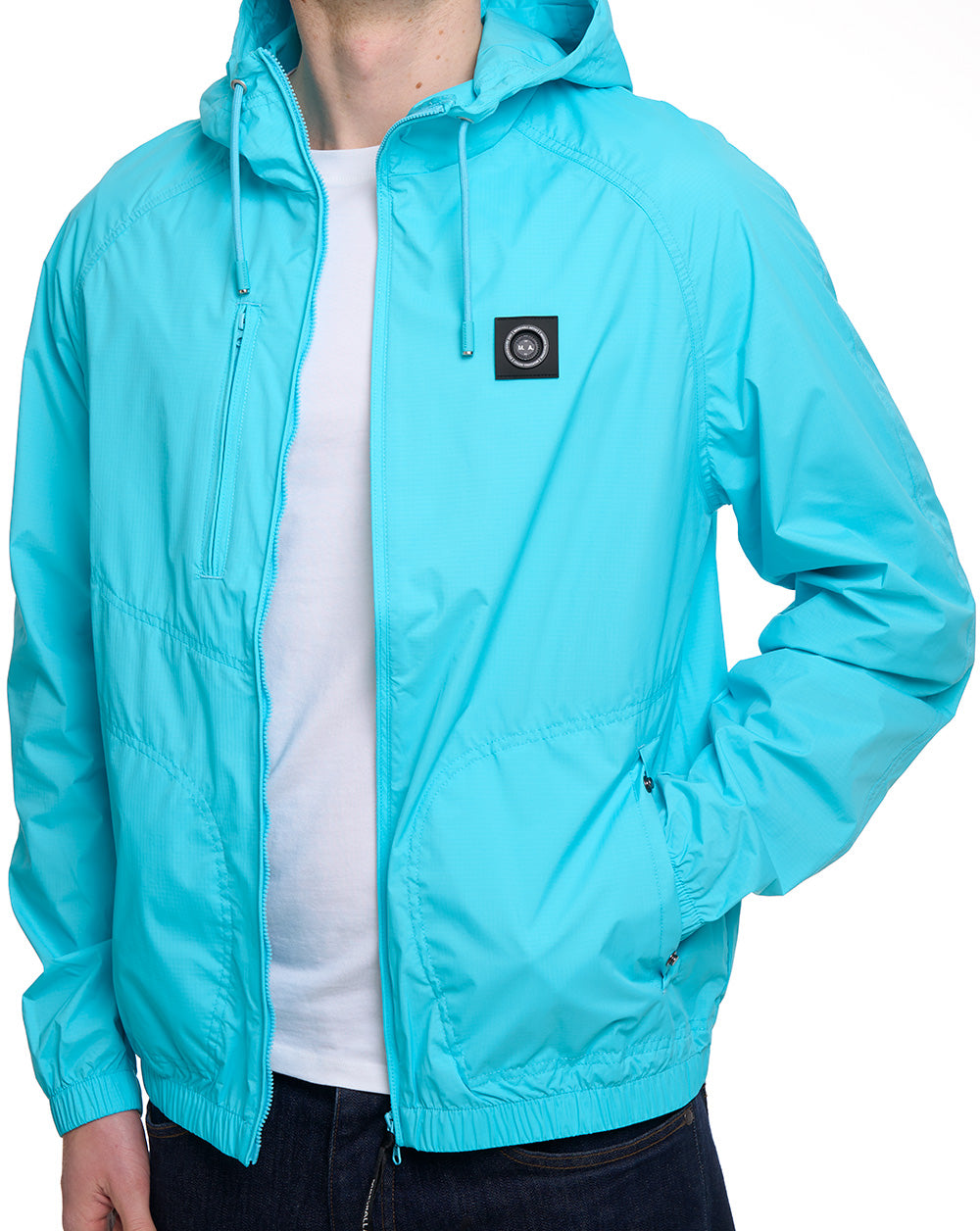 Marshall Artist Fairfax Kapuzenjacke Cyan