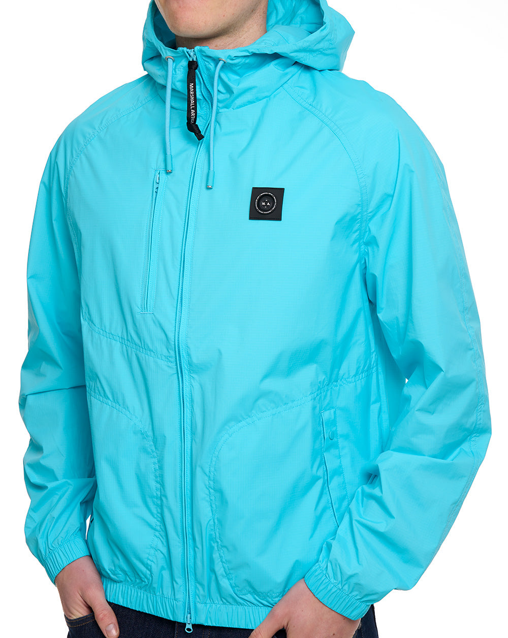 Marshall Artist Fairfax Kapuzenjacke Cyan