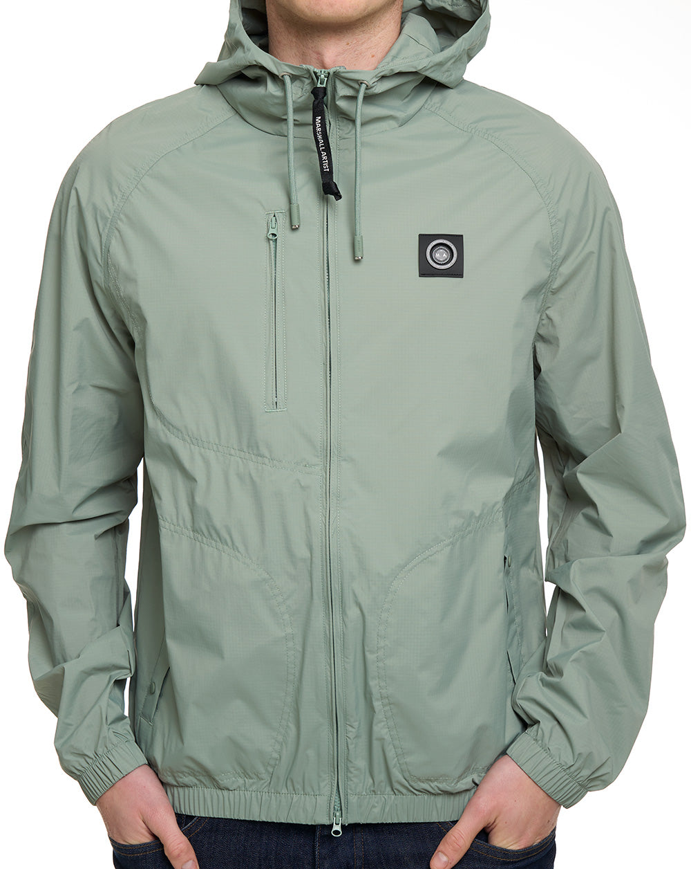 Marshall Artist Fairfax Kapuzenjacke Salbei